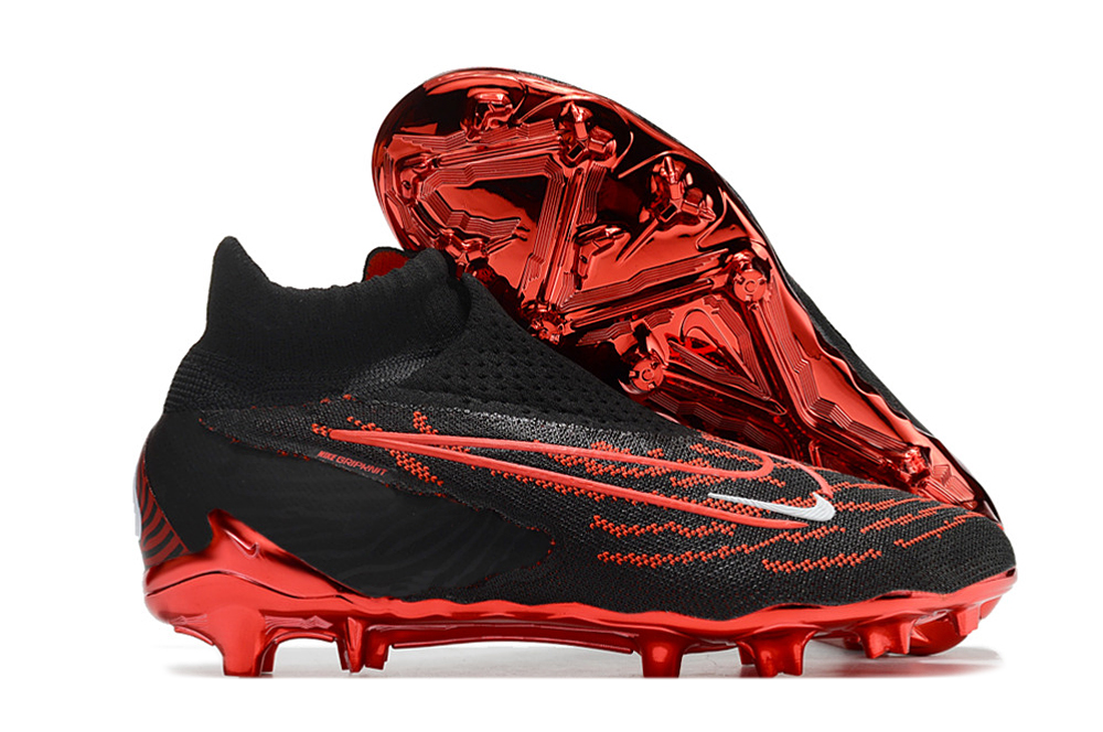 Nike Phantom GX Elite DF FG negro rojo